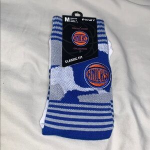Knicks socks center court PKWY basketball NBAsocks